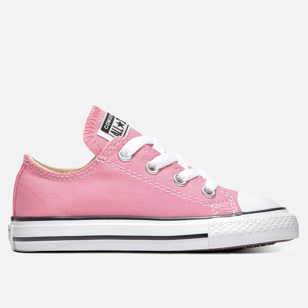 Converse Toddlers' Chuck Taylor All Star Ox Trainers - Pink Image 1