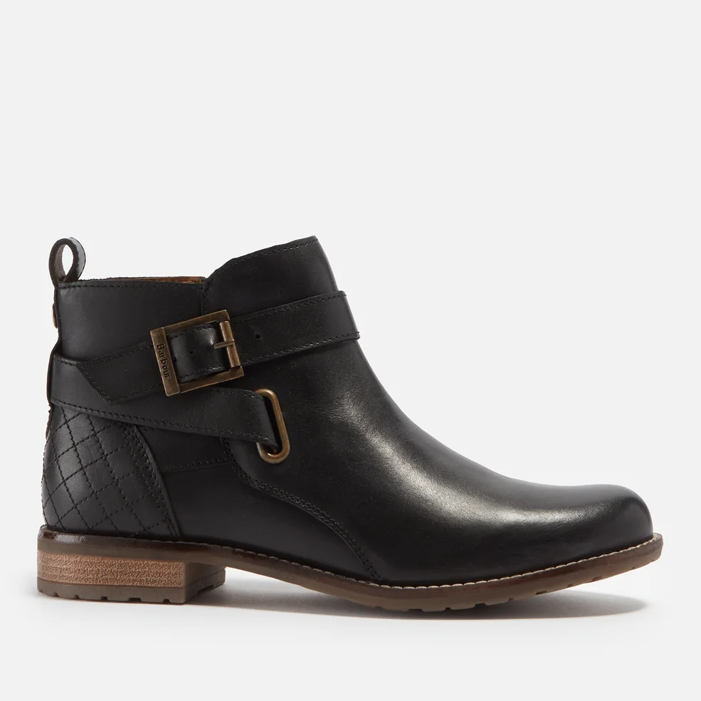 Barbour Women's Jane Leather Ankle Boots - Black Image 1