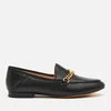 Coach Women's Helena C Chain Leather Loafers - Black - Image 1