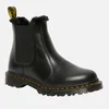 Dr. Martens Women's 2976 Leonore Fur Lined Leather Chelsea Boots - Dark Grey - Image 1