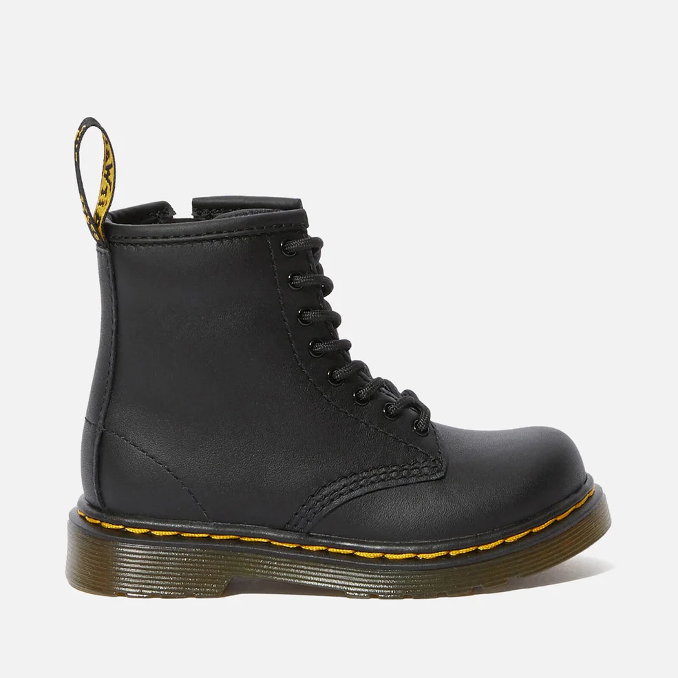 Dr. Martens Toddlers' 1460 Leather Lace-Up Boots - Black Image 1