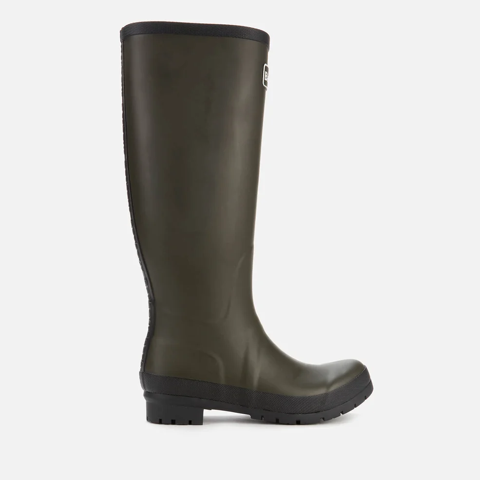 Barbour Women's Abbey Tall Wellies - Olive Image 1