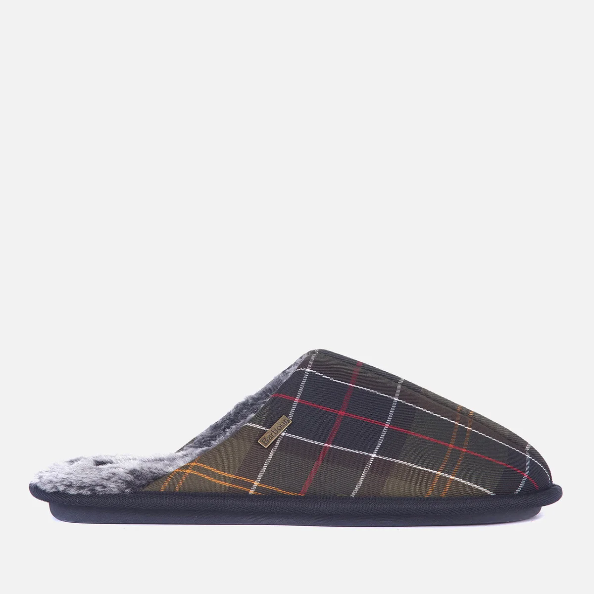 Barbour Men's Young Mule Slippers - Recycled Classic Tartan Image 1