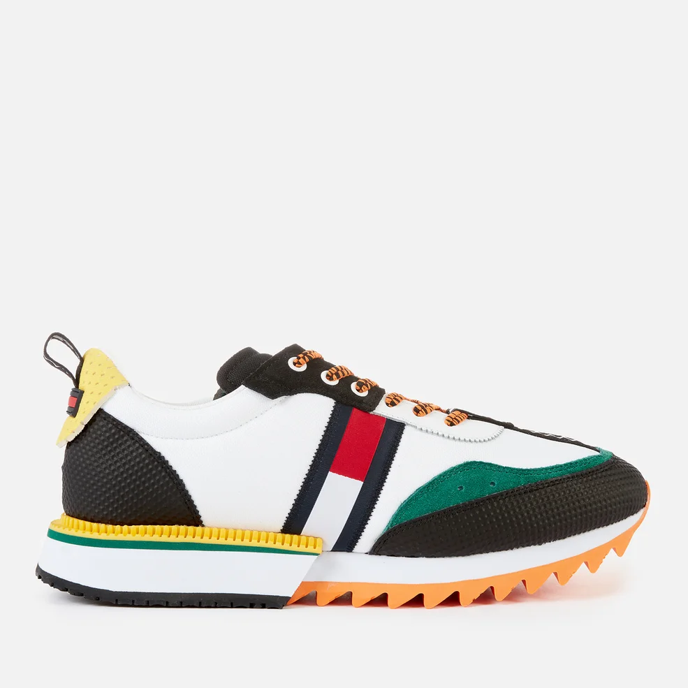 Tommy Jeans Men's Fashion Colour Mix Running Style Trainers - Solar Flare Image 1
