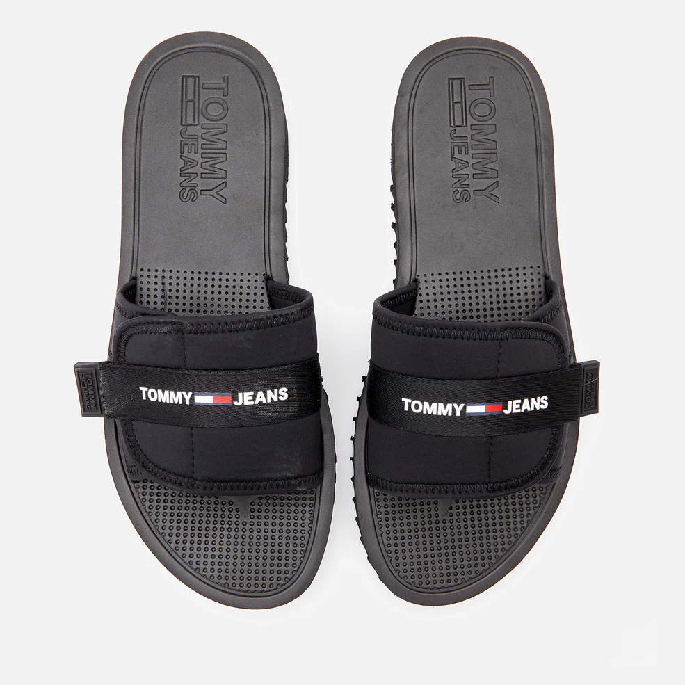 Tommy Jeans Men's Slip On Tech Sandals - Black Image 1
