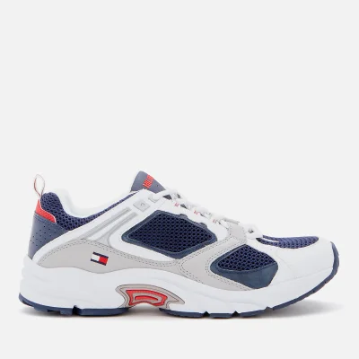 Tommy Jeans Men's Archive Mesh Running Style Trainers - Twilight Navy