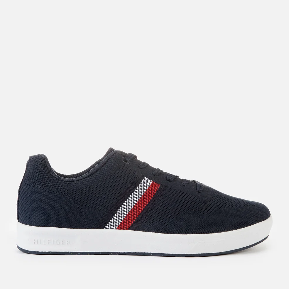 Tommy Hilfiger Men's Sustainable Knit Cupsole Trainers - Desert Sky Image 1