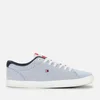 Tommy Hilfiger Men's Essential Chambray Vulcanised Trainers - Moon Blue - Image 1