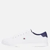 Tommy Hilfiger Men's Sustainable Essential Knit Vulcanised Trainers - White/Yale Navy - Image 1