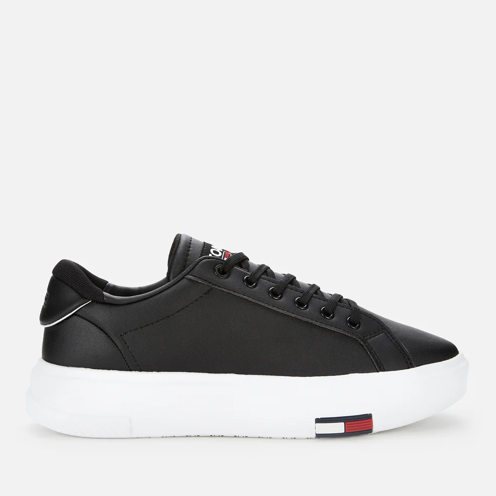 Tommy Jeans Women's Fashion Cupsole Trainers - Black Image 1