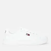 Tommy Jeans Women's Cool Leather Low Top Trainers - White - Image 1