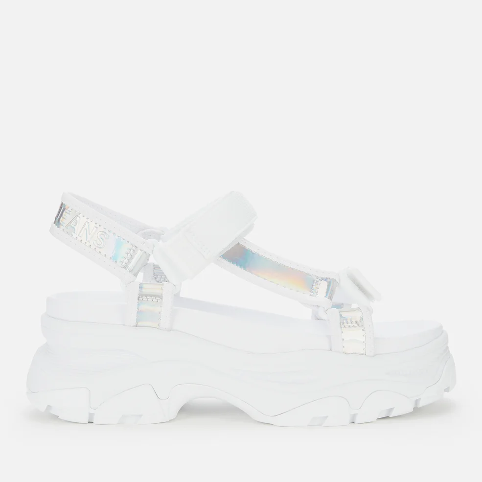 Tommy Jeans Women's Iridescent Hybrid Sandals - White Image 1
