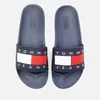 Tommy Jeans Women's Flag Pool Slide Sandals - Twilight Navy - Image 1