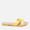 Coach Women's Essie Leather Sandals - Bright Yellow - Image 1