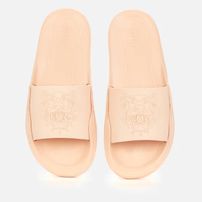 KENZO Women's Tiger Slide Sandals - Peach