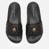 Kurt Geiger London Women's Meena Eagle Slide Sandals - Black - Image 1