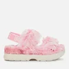 UGG Women's Fluff Sugar Sustainable Sandals - Pink - Image 1