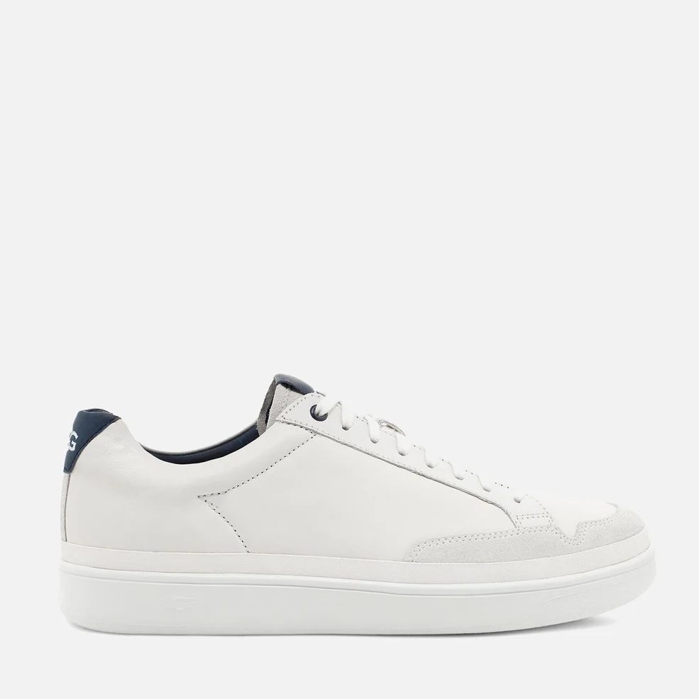 UGG Men's South Bay Leather Low Top Trainers - White Image 1