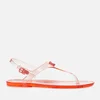 Coach Women's Natalee Rubber Jelly Toe Post Sandals - Taffy - Image 1
