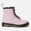 Dr. Martens Toddlers' 1460 Patent Lamper Lace Up Boots - Pale Pink - Image 1