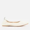 Clarks Women's Pure Leather Ballet Flats - White - Image 1