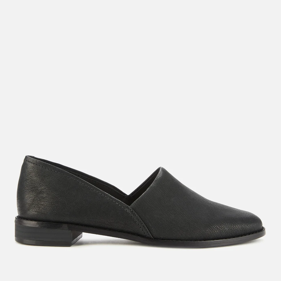 Clarks Women's Pure Easy Leather Flats - Black Image 1