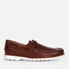 Clarks Men's Durleigh Sail Leather Boat Shoes - Tan - Image 1