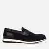 Clarks Men's Chantry Penny Suede Loafers - Navy - Image 1