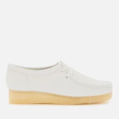 Clarks Original Women's Wallabee Leather Shoes - White