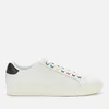 PS Paul Smith Men's Rex Multi Eyelets Leather Low Top Trainers - White - Image 1