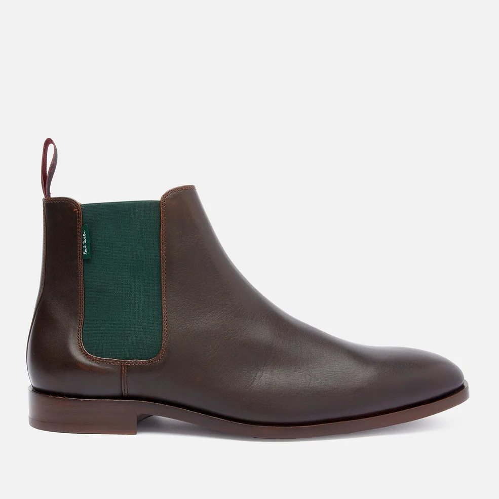 PS Paul Smith Men's Gerald Leather Chelsea Boots - Chocolate Image 1