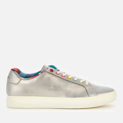 Paul Smith Women's Lapin Leather Cupsole Trainers - Titanium