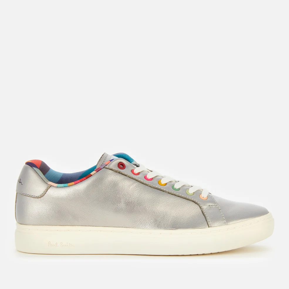 Paul Smith Women's Lapin Leather Cupsole Trainers - Titanium Image 1