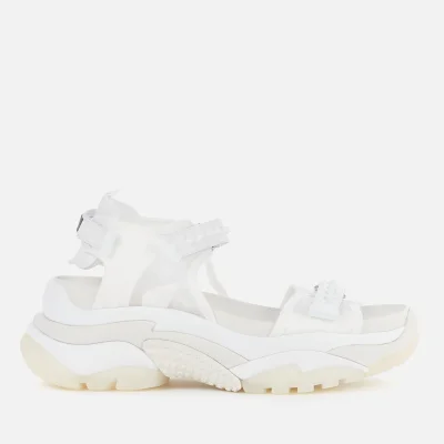 Ash Women's Ace Ripstop Chunky Sandals - White/White