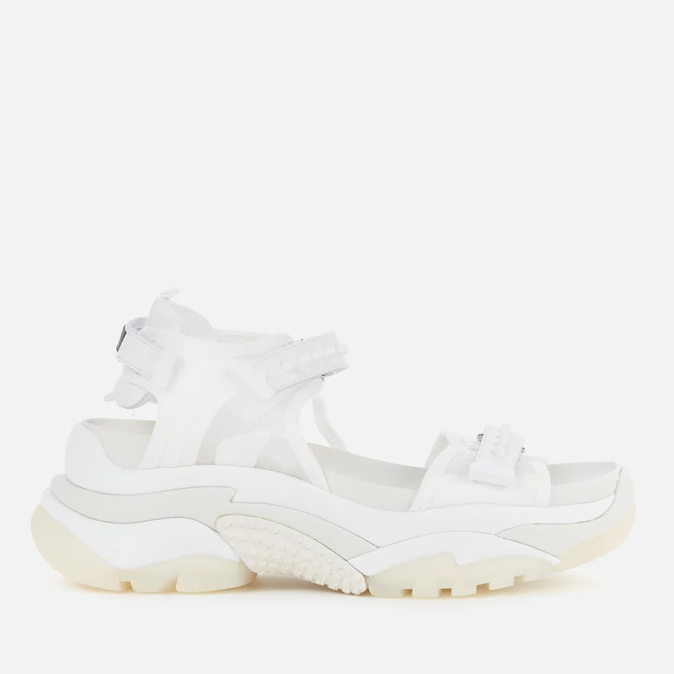 Ash Women's Ace Ripstop Chunky Sandals - White/White Image 1