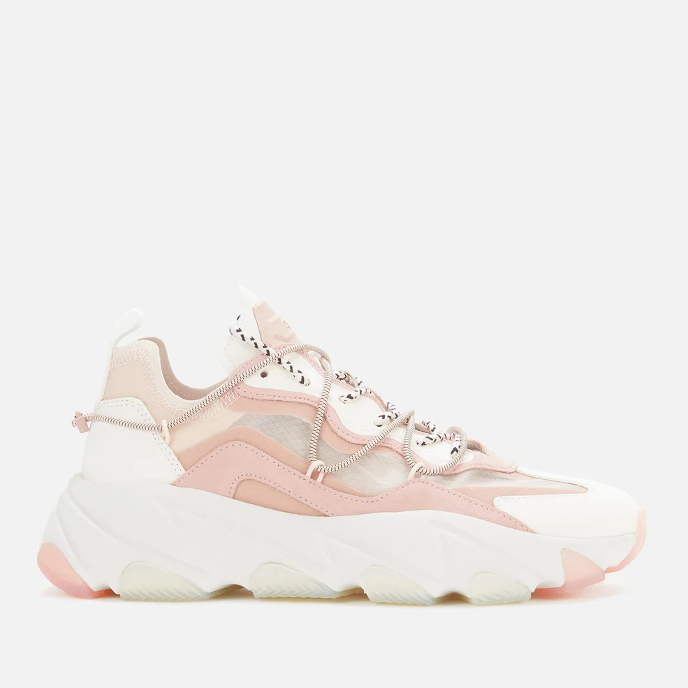Ash Women's Extra Bis Ripstop Trainers - Whisper/Pink Salt Image 1