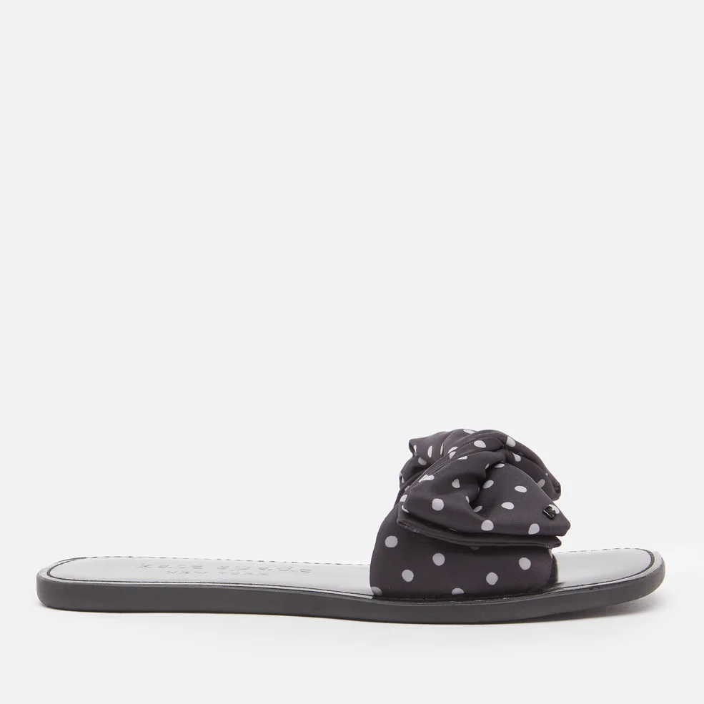 Kate Spade New York Women's Bikini Slide Sandals - Black/Cream Image 1