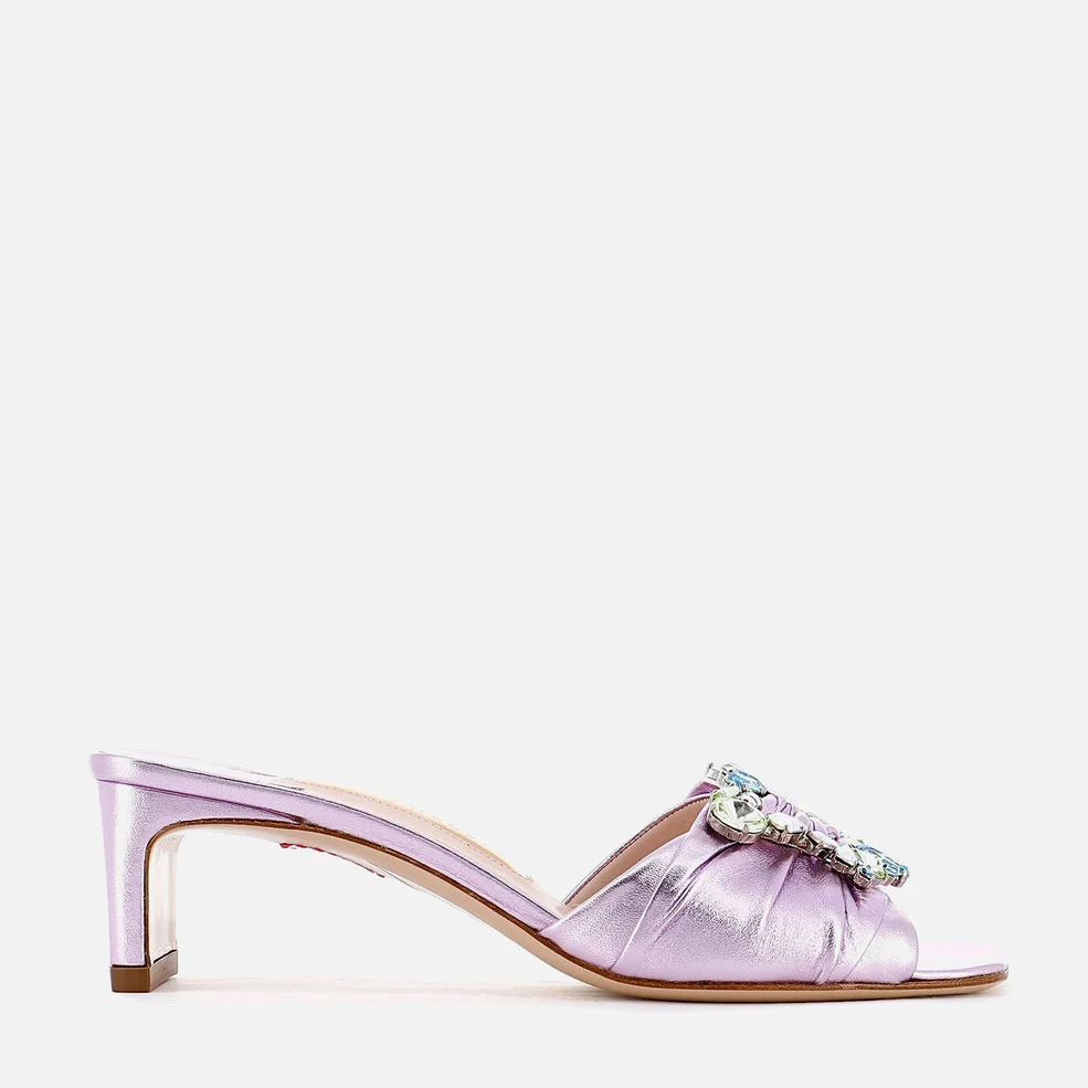 Sophia Webster Women's Margaux Mid Heeled Mules - Lilac/Mint Image 1