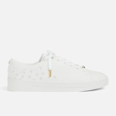 Ted Baker Women's Adial Cupsole Trainers - White