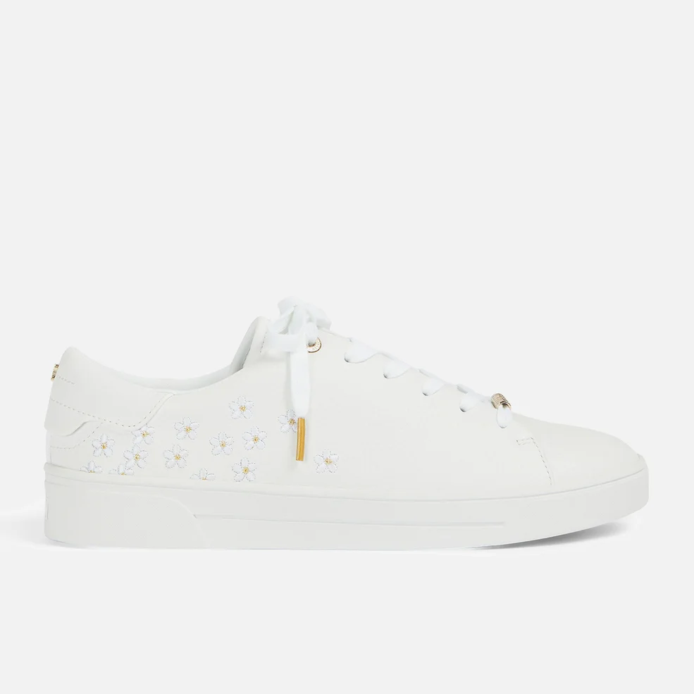 Ted Baker Women's Adial Cupsole Trainers - White Image 1