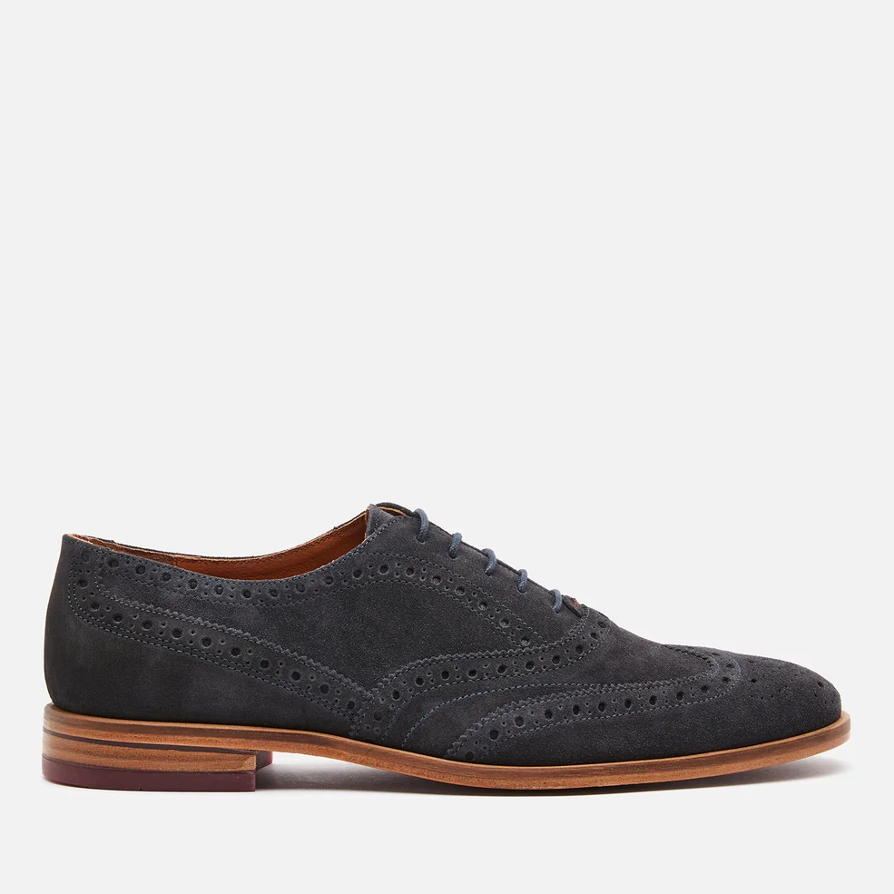 Ted Baker Men's Fedinos Suede Oxford Shoes - Navy Image 1