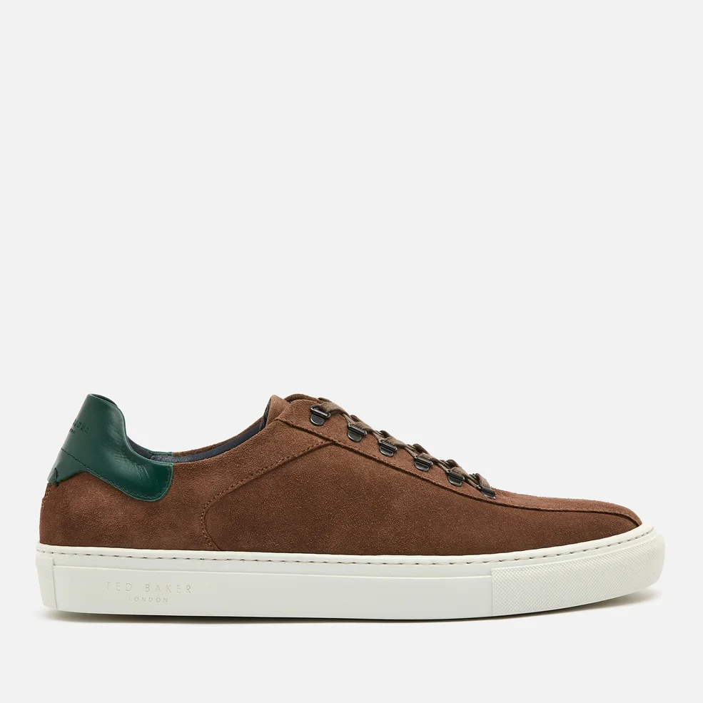 Ted Baker Men's Sontis Suede Trainers - Brown Image 1