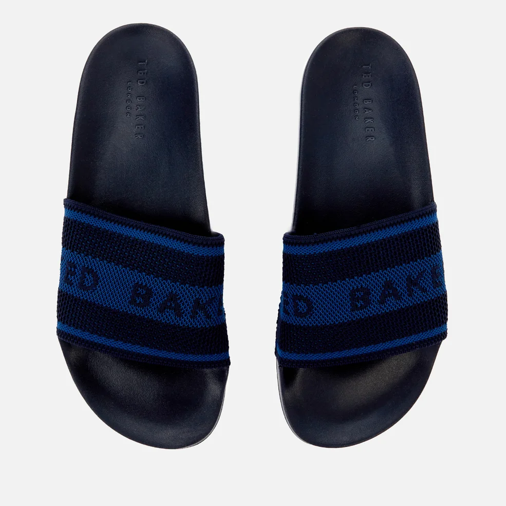 Ted Baker Men's Danoup Slide Sandals - Navy Image 1