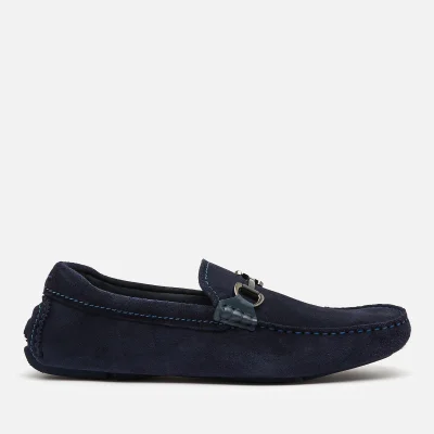 Ted Baker Men's Monner Suede Driving Shoes - Navy