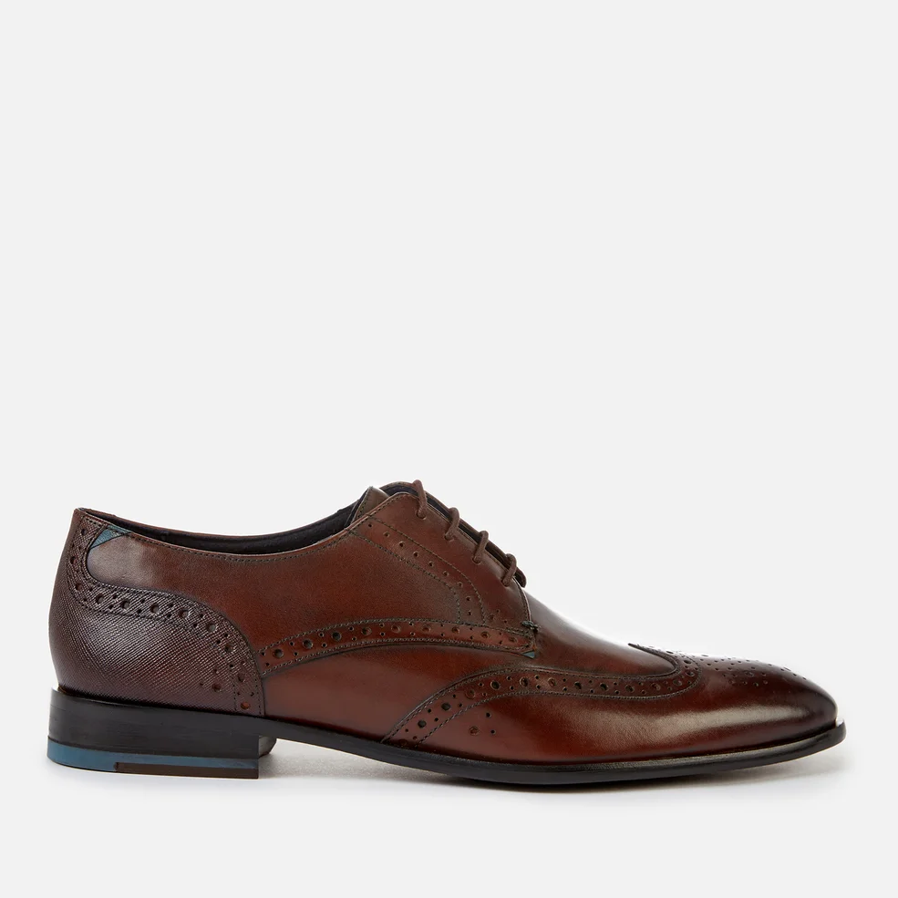 Ted Baker Men's Trvss Leather Derby Shoes - Brown Image 1