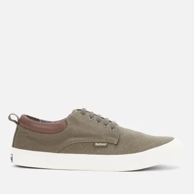 Barbour Men's Cromwell Quilted Trainers - Olive