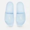 Polo Ralph Lauren Women's Cayson Candy Shop Slide Sandals - Elite Blue/White PP - Image 1