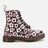Dr. Martens Women's 1460 Smooth Leather Pascal Boots - Black/Red Pansy - Image 1