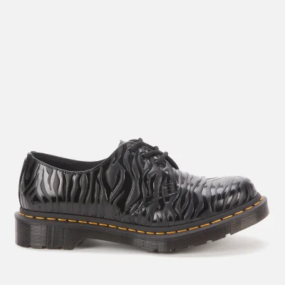 Dr. Martens Women's 1461 Embossed Leather 3-Eye Shoes - Black Zebra