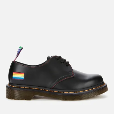Dr. Martens 1461 Pride Smooth Leather 3-Eye Shoes - Black